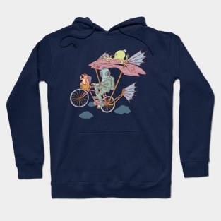 Fly with aquanaut Hoodie